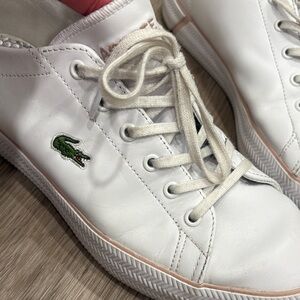 Lacoste Women's Classic White Sneakers 8.5